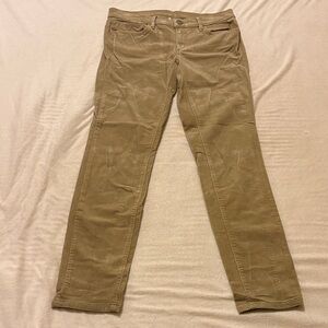 Classic Tan corduroy Women's Jeans